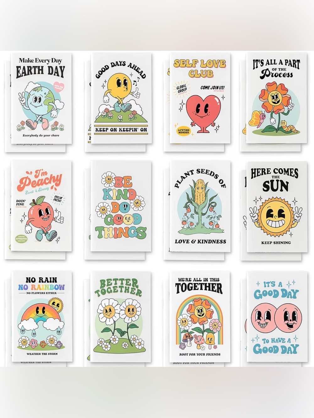 Positive Vibe GROOVY  Mini Notebooks - Pick Which you want